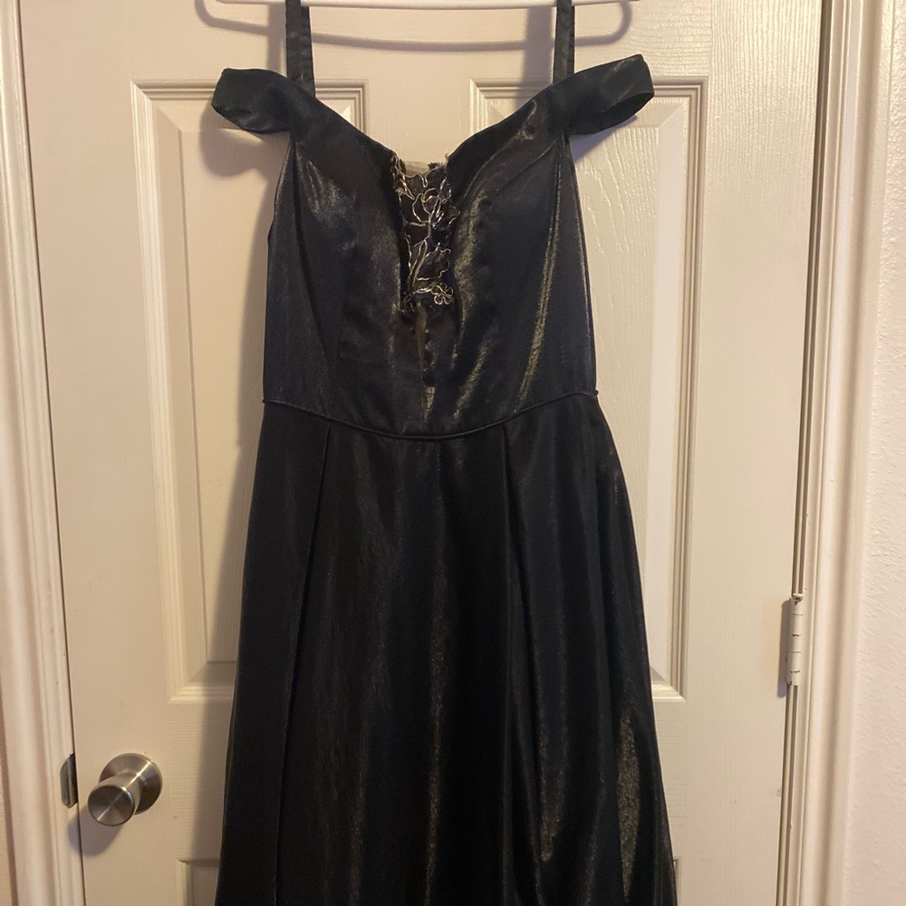 Black Quinceañera/Prom dress, off the shoulder
